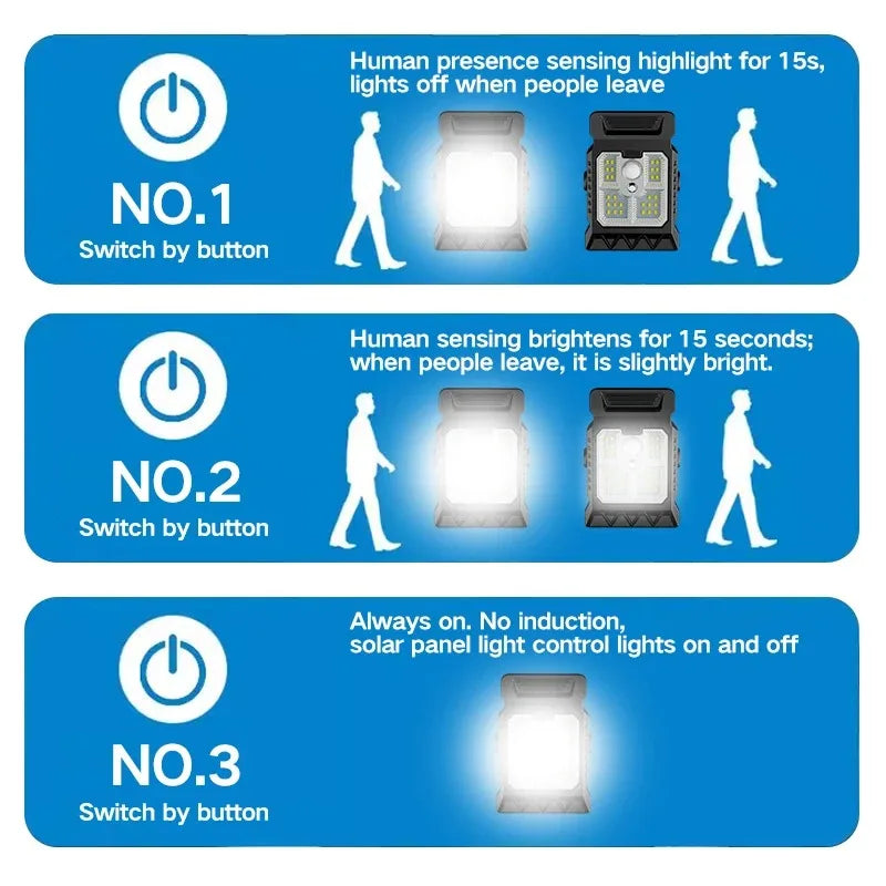 Clip-On Solar Motion Light