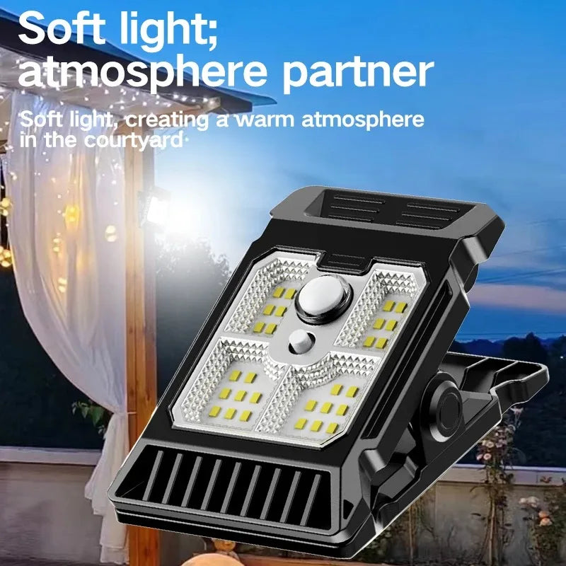 Clip-On Solar Motion Light