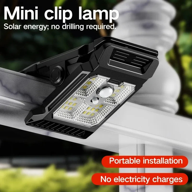 Clip-On Solar Motion Light