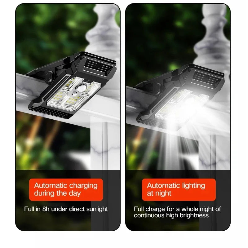 Clip-On Solar Motion Light