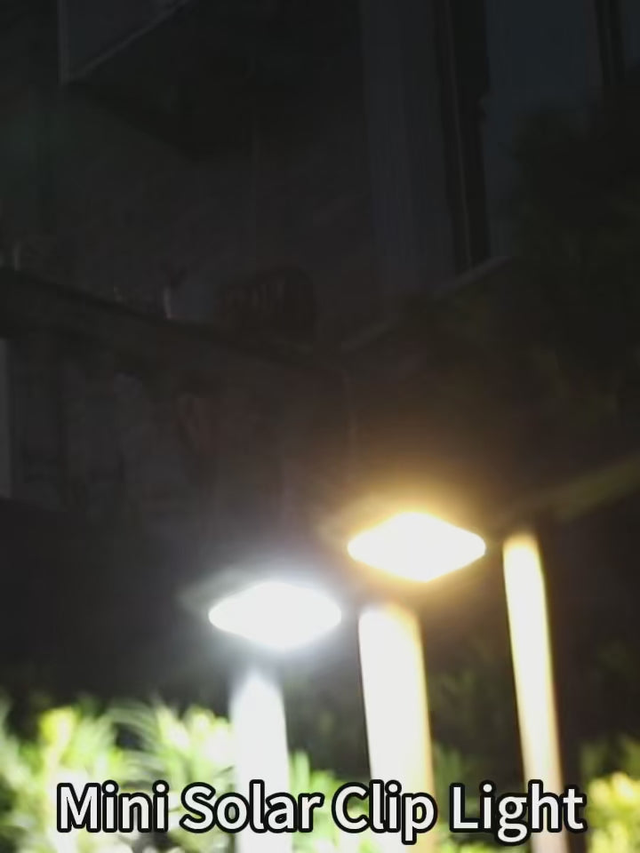 Clip-On Solar Motion Light